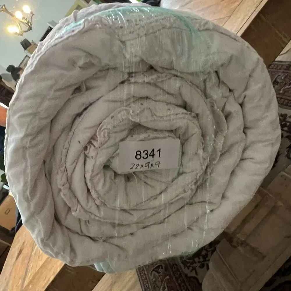 Pottery Barn Kids Full Queen Quilt Bailey Striped Textured Pastel Colors